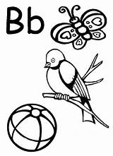 Letter Coloring Preschool Worksheets Worksheet Pages Printable Bird Colouring Preschoolers Pre School Alphabet Activities Sheet Clipart Library Comments Choose Board sketch template