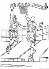 Basketball Coloring Pages Coloring4free Dunk Slam Related Posts sketch template