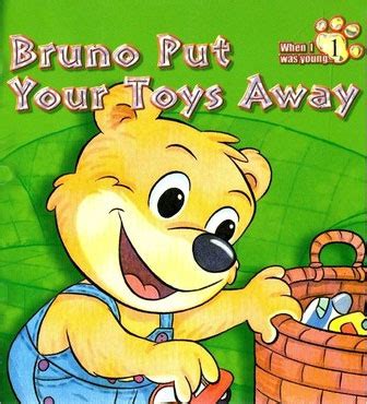 bruno put  toys  children book review