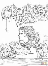 Web Coloring Charlottes Charlotte Pages Printable Activities Color Book Kids Katy Perry Sheets Wilbur Worksheets Activity Print Guess Much Clipart sketch template