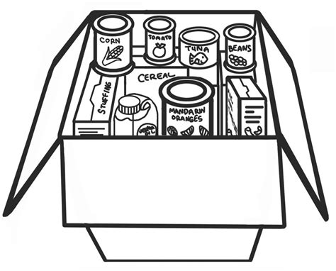 pictures  canned foods clipartsco