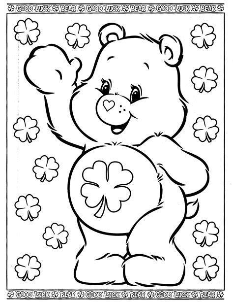 care bears  coloringcolorcom bear coloring pages teddy bear