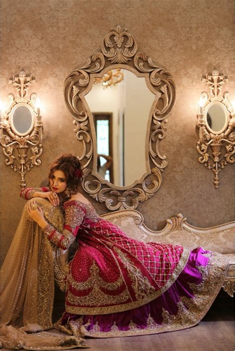 pakistani designer bridal dresses maria b brides 2018 2019