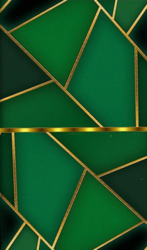 aggregate    emerald green  gold wallpaper incdgdbentre
