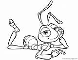 Disneyclips Flik Bug sketch template