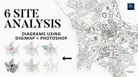 digimap photoshop site analysis architecture diagrams ad youtube