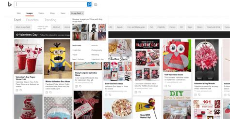 bing image search updated  image feed   pinterest onmsftcom