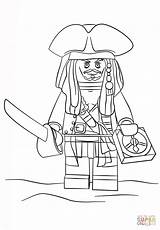 Lego Jack Sparrow Coloring Pages Pirate Captain Sparow Ship Pirates Printable Print Lantern Green Color Getdrawings Template Nl Google Coloringpagesonly sketch template