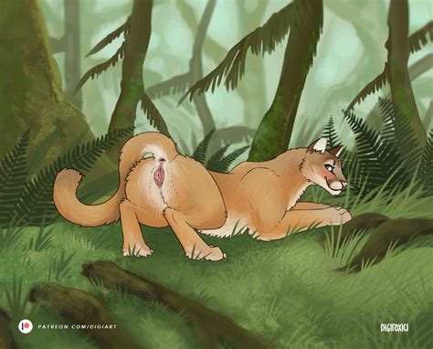rule 34 2017 anus brown fur claws cougar digitoxici feline female