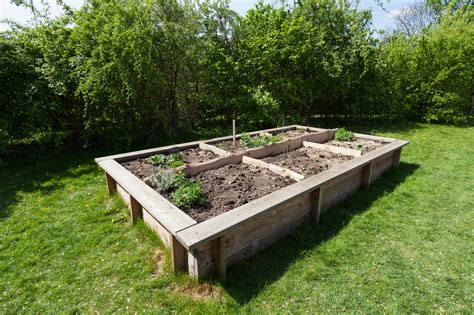build  raised garden bed planning building  planting   farmers almanac