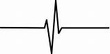 Clipart Line Ekg Cliparts Library Pulse sketch template