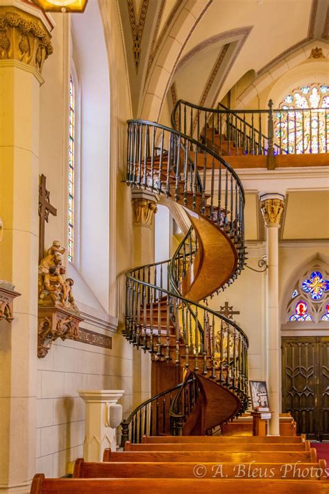loretto chapels spiral staircase santa fe nm  rarchitecture