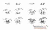Step Eyes Drawing Draw Raised Eyebrow Eye Expressions Skeptical sketch template