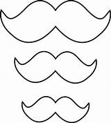 Mustache Template Sample Clipart Clipartbest Use Lil Templa Ori Te Rs Personal Only sketch template
