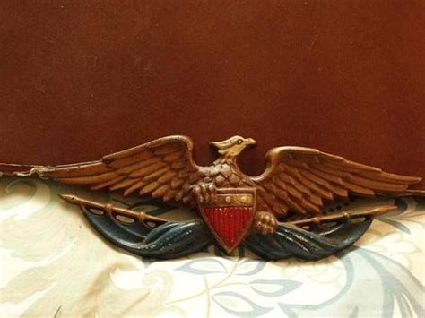 vintage sexton eagle wall plaque cast metal wall plaque 60s metal wall