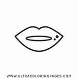 Bocca Colorare Labios Organ Angle Ultracoloringpages Pngegg sketch template