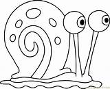 Gary Coloring Snail Spongebob Pages Squarepants Cartoon Printable Color Coloringpages101 Kids Print Online sketch template