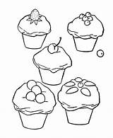 Coloring Cake Pages Cupcakes Cakes Birthday Cupcake Kids Sheets Cup Printable Color Cute Activity Tea Printables Clipart Bluebonkers Holidays Happy sketch template
