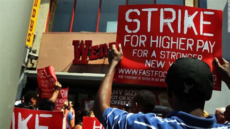 Wave Of Fast Food Strikes Hits 50 Cities