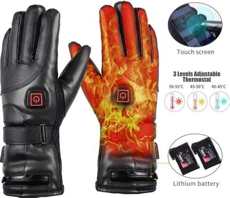 kw verwarmde handschoen oplaadbare elektrische handschoenen ski handschoenen bol