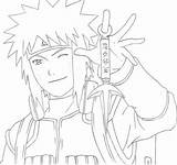 Minato Naruto Desenho Hokage Rasengan Shippuden Namikaze Boruto Coloringhome Desenhar Narutos Asap Lee Vs sketch template