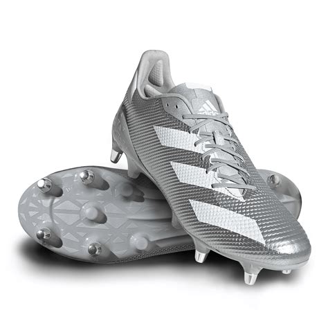 adidas adizero rs sg silver rugby boots  world rugby shop