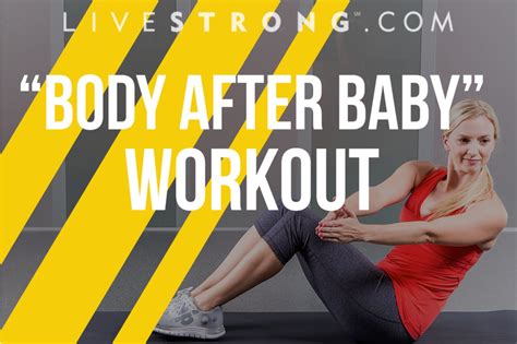 The Perfect Post Pregnancy Workout To Get Back In Shape Holly Roser