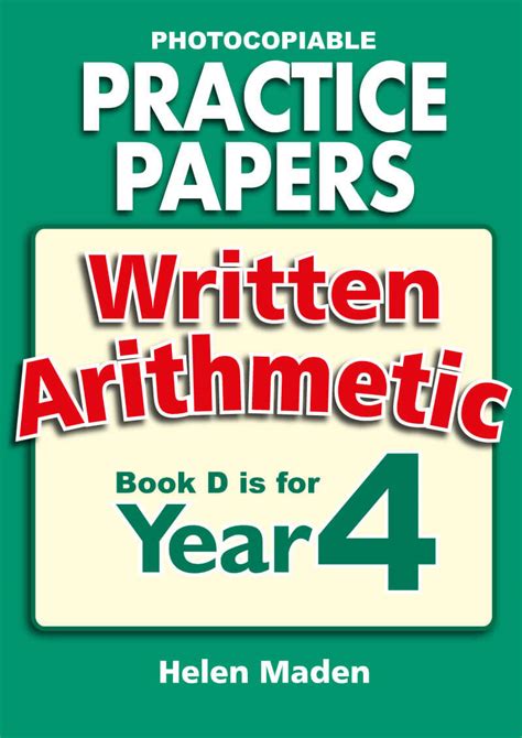 written arithmetic practice papers book   year  topical resources
