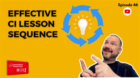 art   effective ci lesson sequence