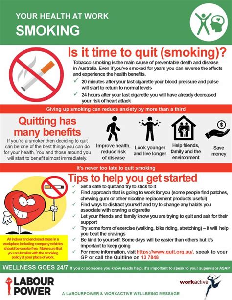smoking and your health is it time to quit labourpower