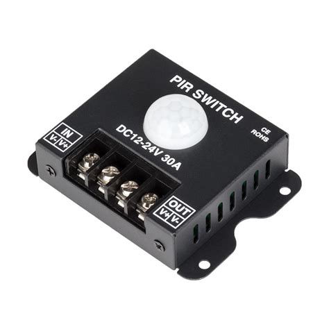 pir motion sensor switch dc  amps