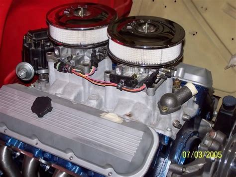 chevy dual quad air cleaner options