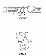 Grip Patent Patents Pistol Drawing sketch template