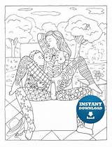 Positions Colouring sketch template