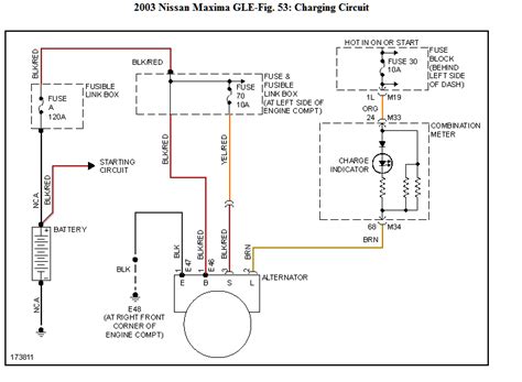 nissan alternator wiring diagram cocraft