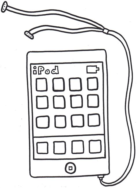 ipad colouring pages clip art library