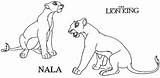 Nala Coloring Pages Lion King Cub Simba Getcolorings Printable Colouring Adult Az Color Popular sketch template