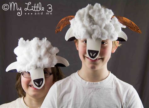 sheep mask craft fun crafts kids