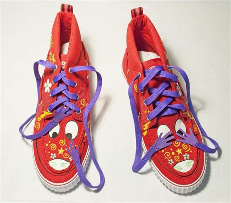 hand  custom design sneakers  ambrosia sullivan shoes art