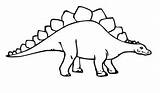 Kentrosaurus Stegosaurus Jurassic Adults sketch template