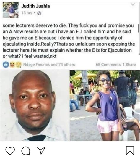 Sex For Grade Lady Exposes Another Lecturer Who Asexually