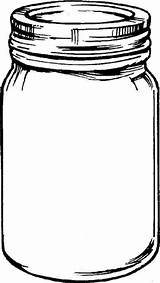 Jar Mason Template Drawing Getdrawings sketch template