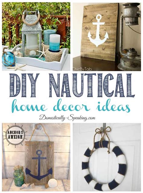diy nautical home decor friday features page