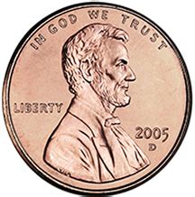 abraham lincoln penny portrait