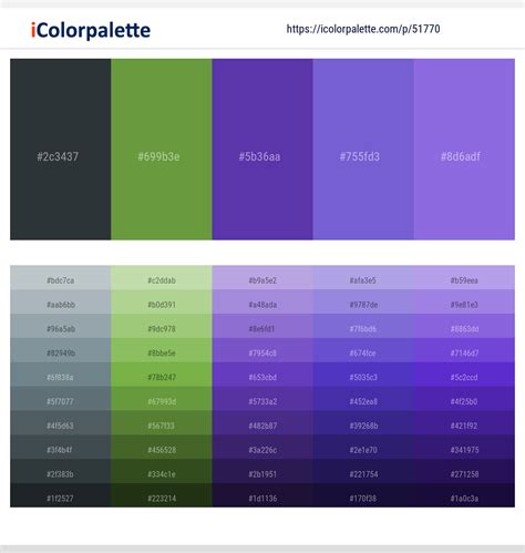 latest color schemes  royal purple  medium purple color tone