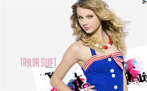 Taylor Swift In Beautiful Blue Dress Wallpapers And Images