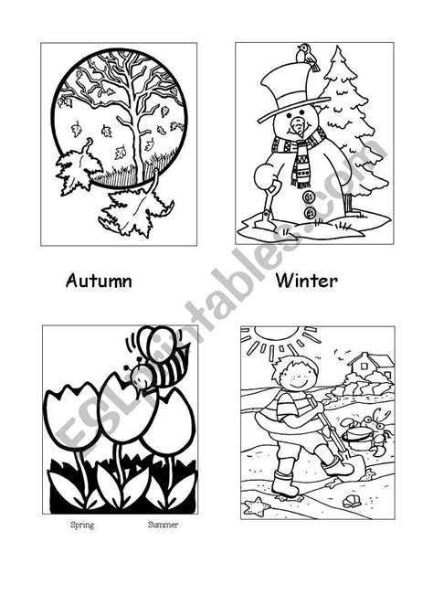 seasons coloring pages sketch coloring page