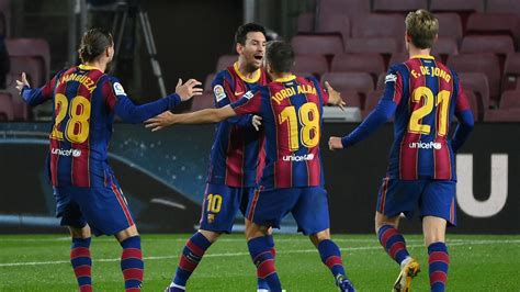 barcelonas  game  season  fightback reignites title bid sport  guardian
