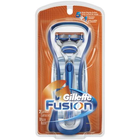 gillette fusion5 men s razor 1 handle 2 refills walmart canada