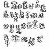 Script Gothic Alphabet Letters Calligraphy Font Deviantart Lettering Fonts Letras Para Tattoo Newdesign Cursive Style Tatuajes Abecedario Via Creative Seleccionar sketch template